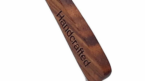 Walnut Wood Club Style Sunglasses With Bamboo Case